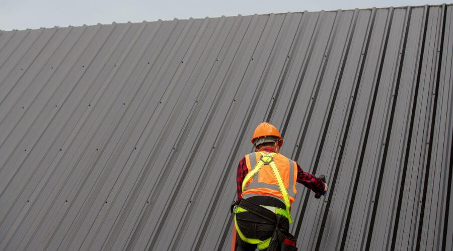 Professional metal roof installation services in New Vineyard, ME